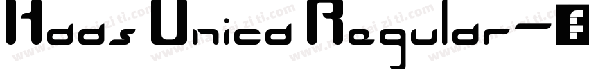 Haas Unica Regular字体转换